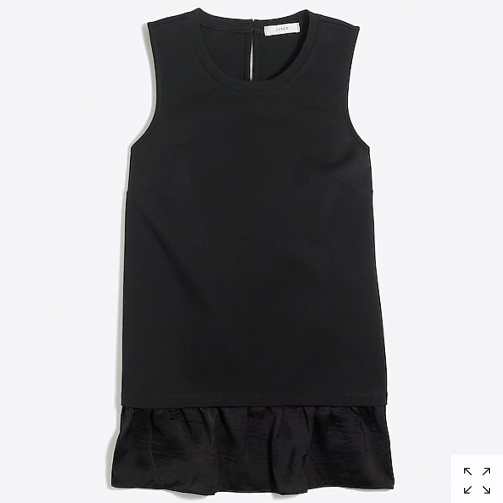 J. Crew Ruffle-Hem Tank Top